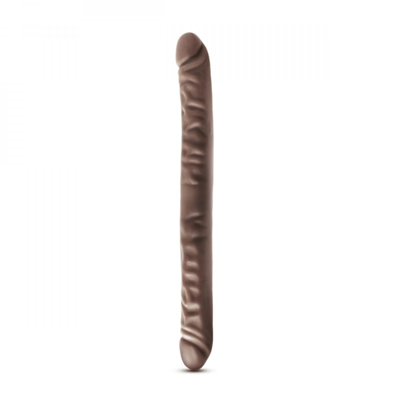 Dr. Skin | Realistic Double Dildo - 45cm - Chocolate