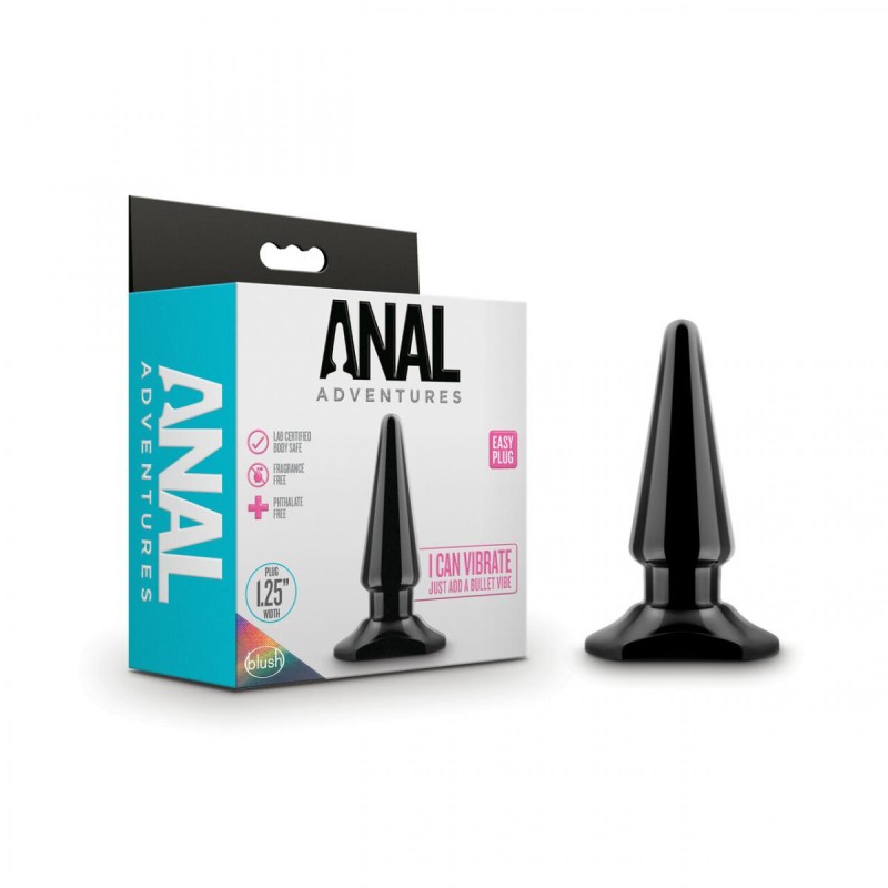 Anal Adventures | Easy Plug - Black