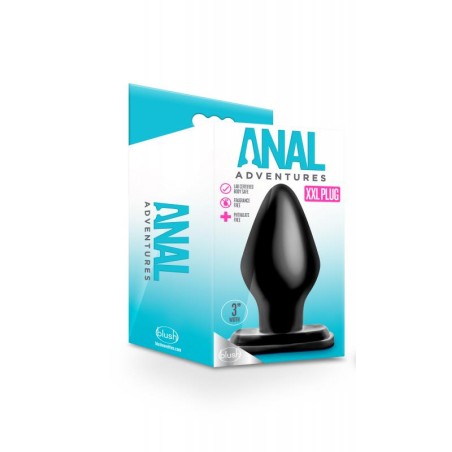Anal Adventures | XXL Plug | Black