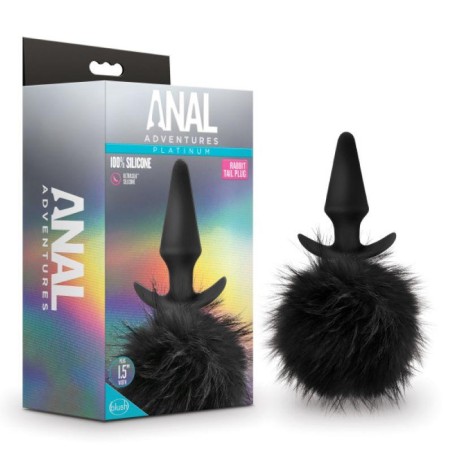 Anal Adventures Platinum | Rabbit Tail Plug