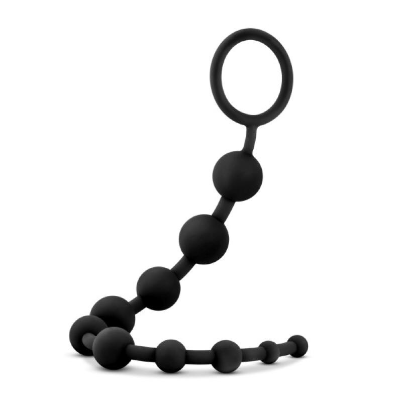 Anal Adventures Platinum | Silicone Anal Beads
