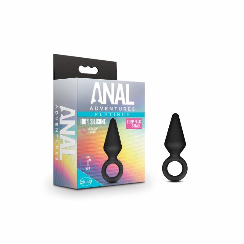 Anal Adventures Platinum | Silicone Anal Plug | Small