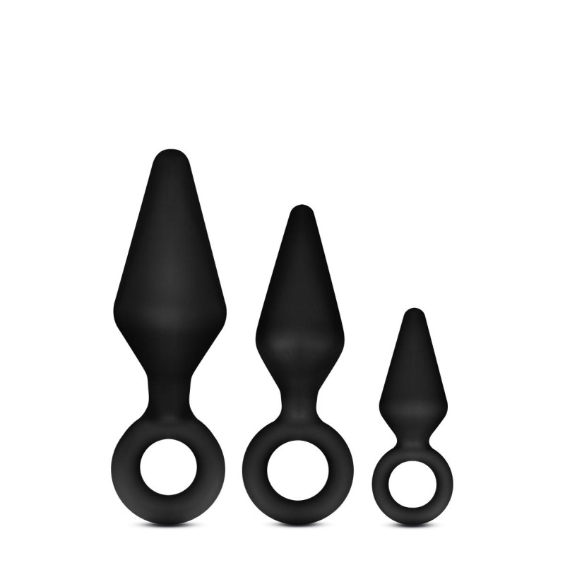 Anal Adventures Platinum | Silicone Anal Plug Set