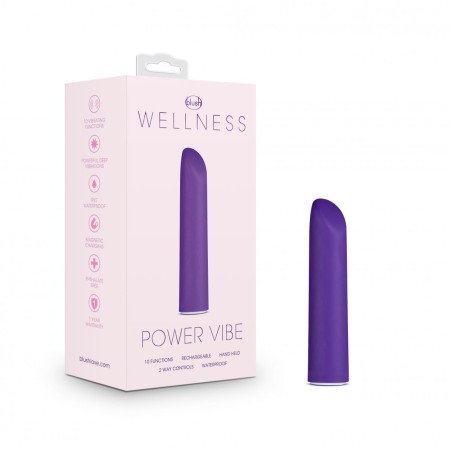 Wellness | Power Vibe Bullet Vibrator | Purple