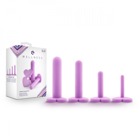 Wellness | Silicone Vaginal Dilator Kit | Purple