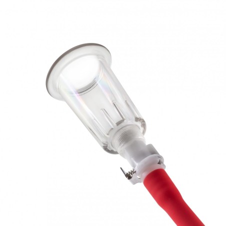 Temptasia | Nipple Pumping Cylinders | Set of 2 - 1,9cm | Clear