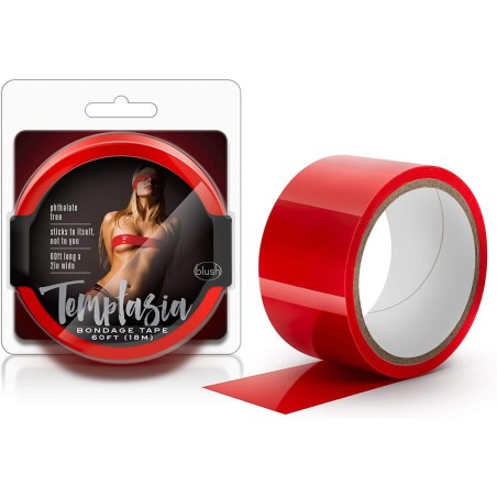 Temptasia | Bondage Tape - 18m | Red