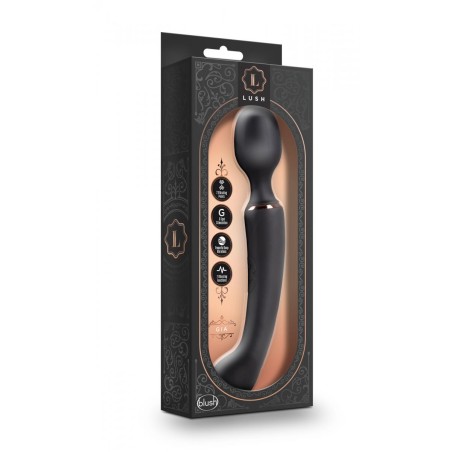 Lush | Gia Double Vibrator | Black