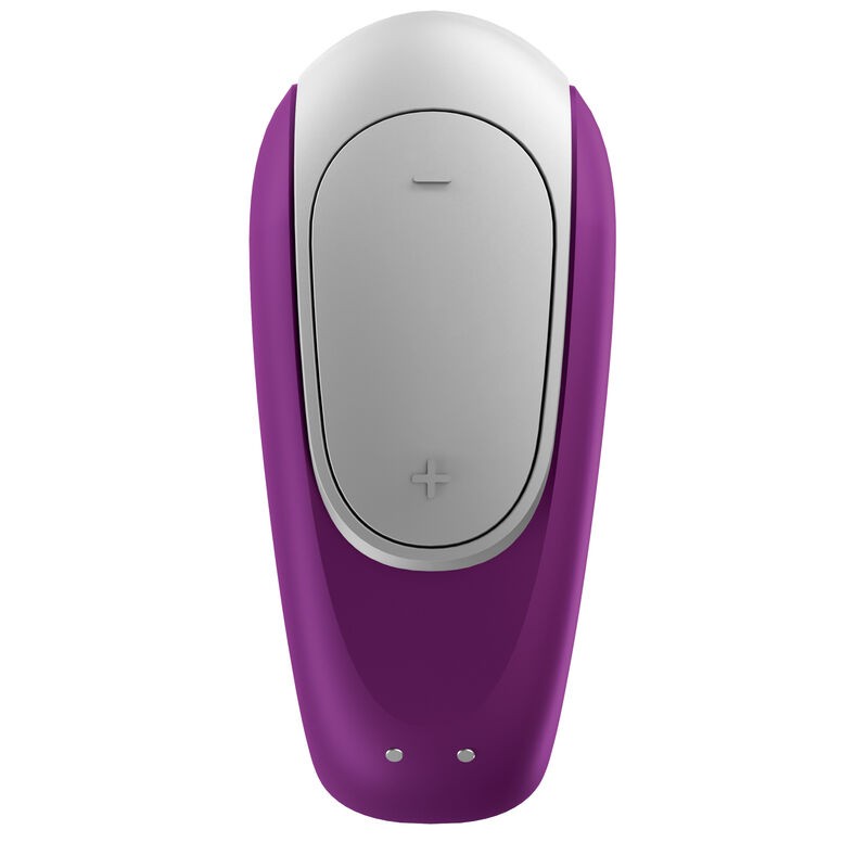 SATISFYER | DOUBLE FUN PARTNER VIBRATOR | PURPLE