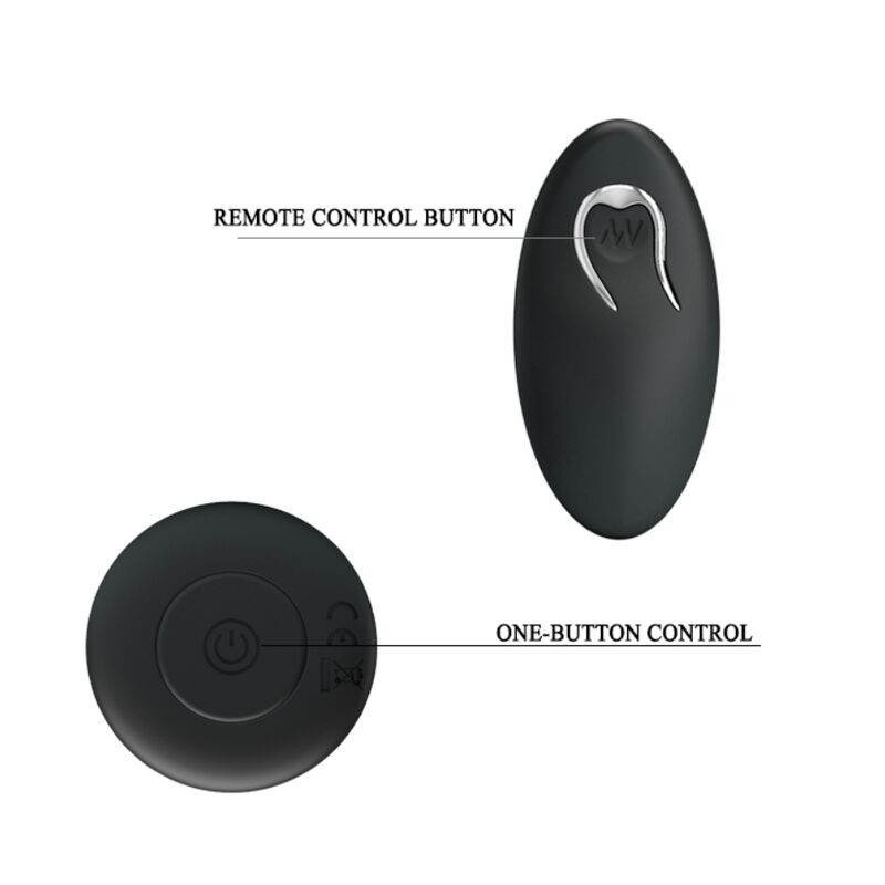 PRETTY LOVE | Mr. Play Powerful Vibrating Anal Plug 12,4cm