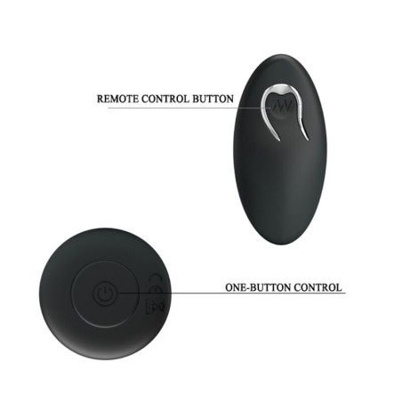 PRETTY LOVE | Mr. Play Powerful Vibrating Anal Plug 12,4cm