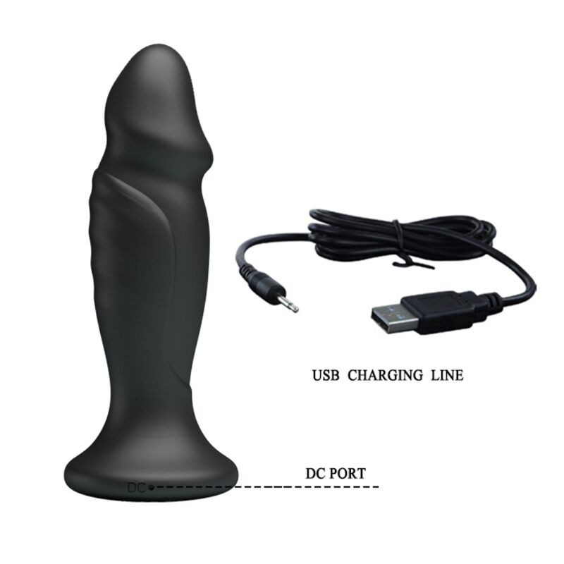 PRETTY LOVE | Mr. Play Powerful Vibrating Anal Plug 12,4cm