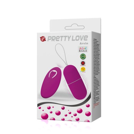 PRETTY LOVE | Vibrating Egg Arvin Remote Control 12 Vibrations