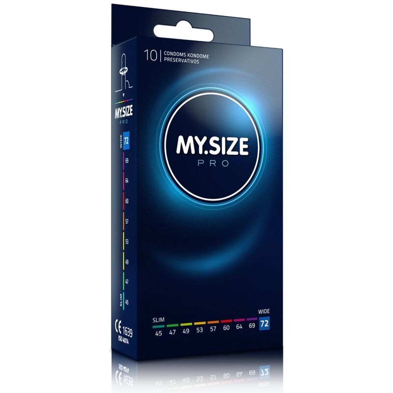 MY SIZE PRO | CONDOMS 72 MM | 10 UNITS