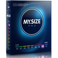 MY SIZE PRO | CONDOMS 69 MM | 3 UNITS