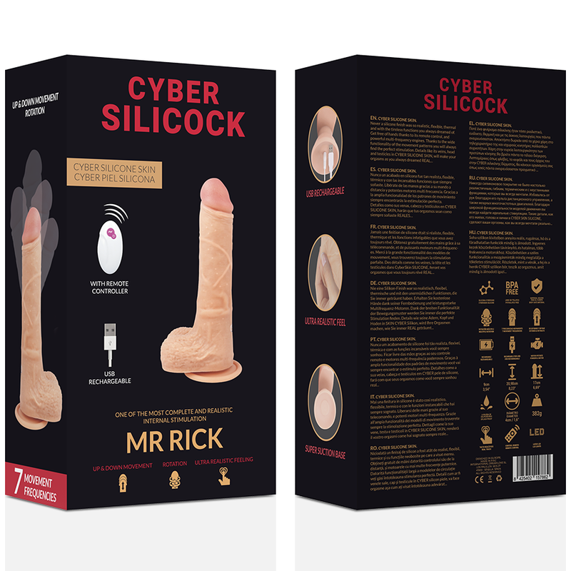 CYBER SILICOCK | Remote Controled Realistic Mister Rick CYBER SILICOCK | Remote Controled Realistic Mister Rick