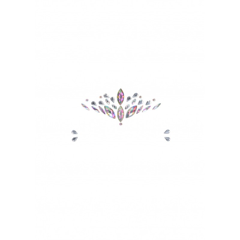Διακοσμητικά Αυτοκόλλητα Σώματος | Dazzling Crowned Face Bling