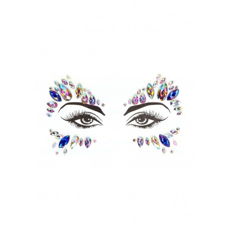 Διακοσμητικά Αυτοκόλλητα Σώματος | Dazzling Eye Sparkle Bling