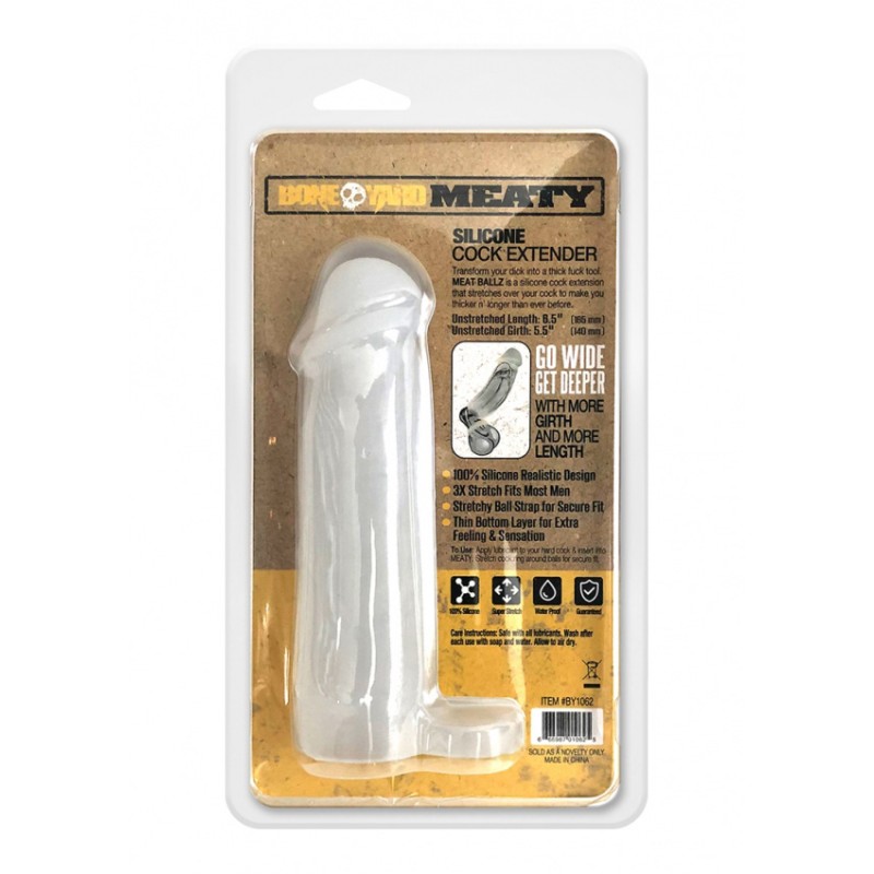 Meaty Cock Extender - Clear