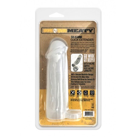 Meaty Cock Extender - Clear