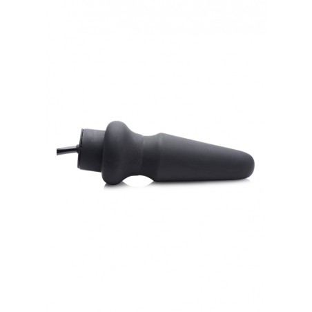 XR Brands | Ass-Pand Large Inflatable Silicone Anal Plug | Black