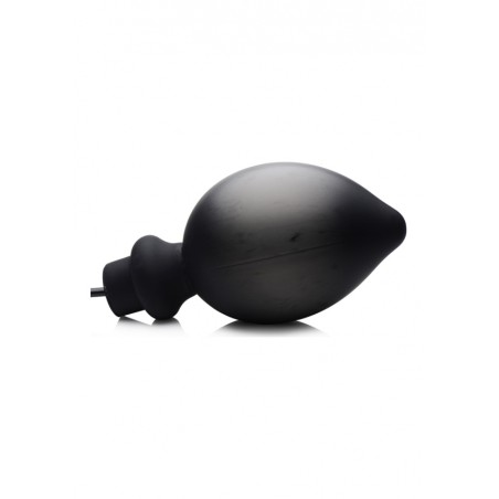 XR Brands | Ass-Pand Large Inflatable Silicone Anal Plug | Black