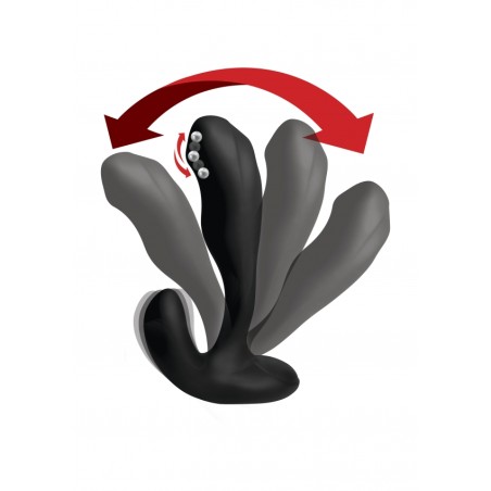 7X P-BENDER Bendable Prostate Stimulator with Stroking Bead 