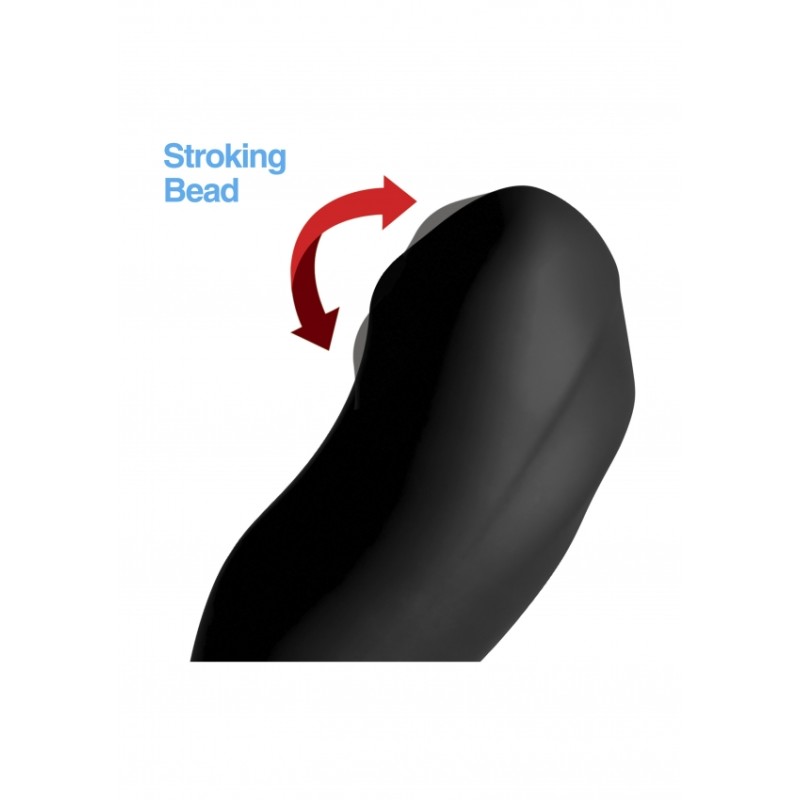 7X P-BENDER Bendable Prostate Stimulator with Stroking Bead 