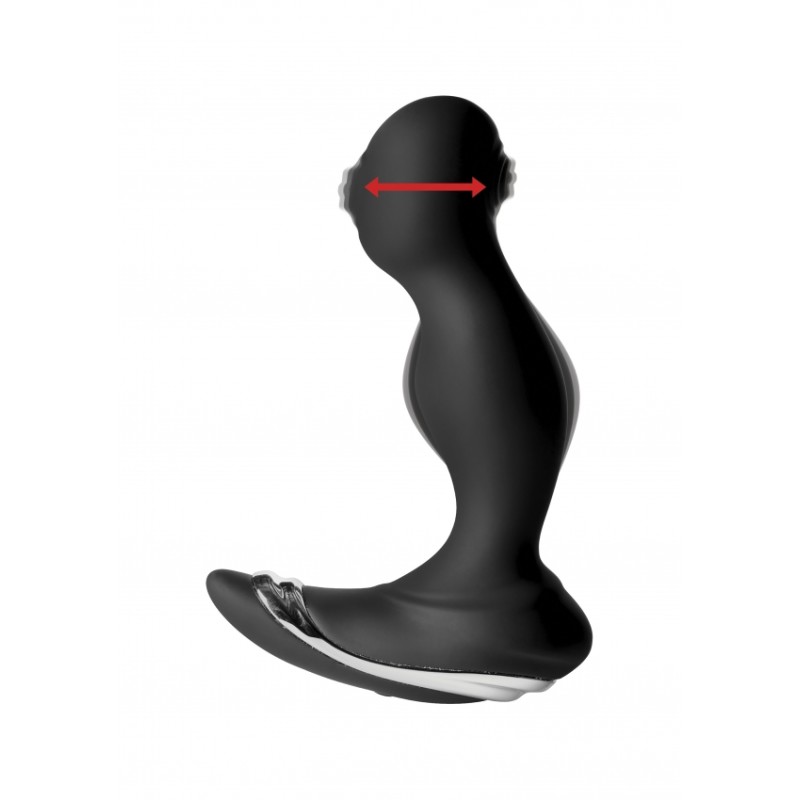 XR BRANDS | 6X P-POUNCE Double Tapping Prostate Stim | Black