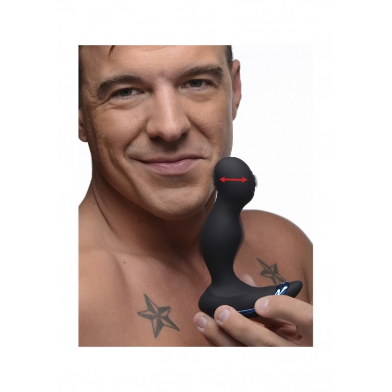 XR BRANDS | 6X P-POUNCE Double Tapping Prostate Stim | Black