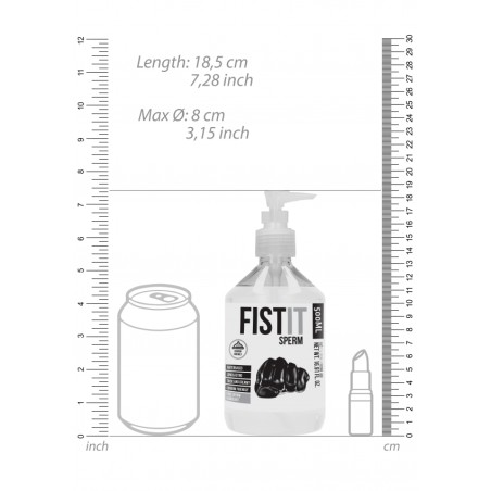 Fist It | Sperm Lube With Pump - 500ml