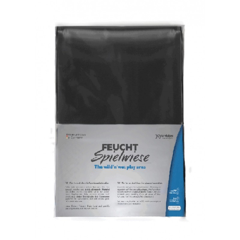 JOYDIVISION | Wild & Wet Play Area Love Sheet 180x260cm | Black