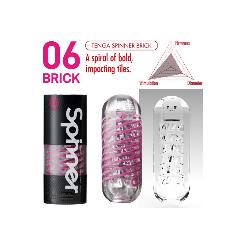 Tenga - Spinner Masturbator | 06 Brick