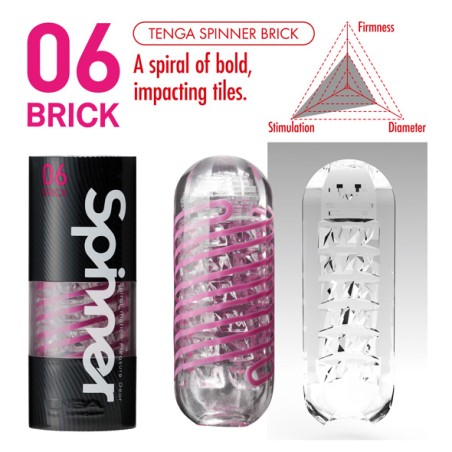 Tenga - Spinner Masturbator | 06 Brick