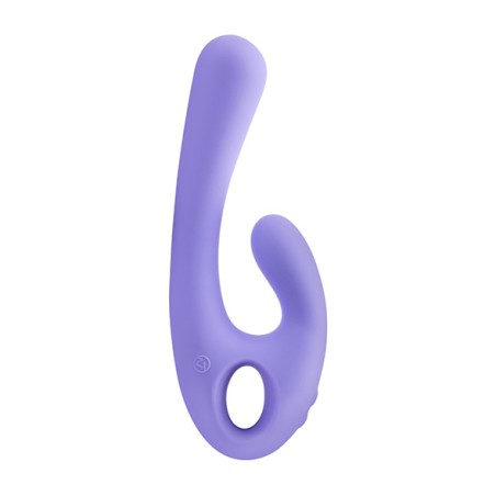 Flex Bi | Bendable Dual Stimulation Vibrator | Lavender