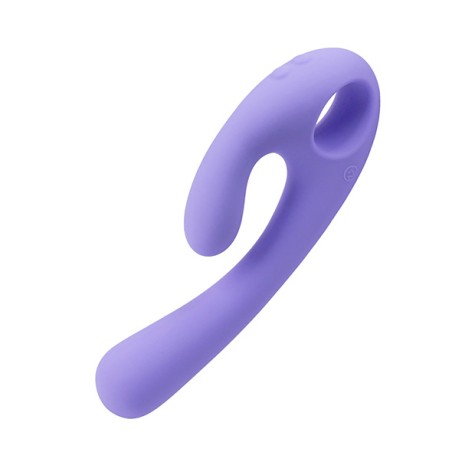 Flex Bi | Bendable Dual Stimulation Vibrator | Lavender