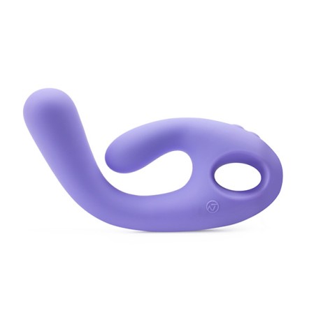 Flex Bi | Bendable Dual Stimulation Vibrator | Lavender