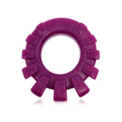 Oxballs COCK-LUG | lugged cockring | Plum