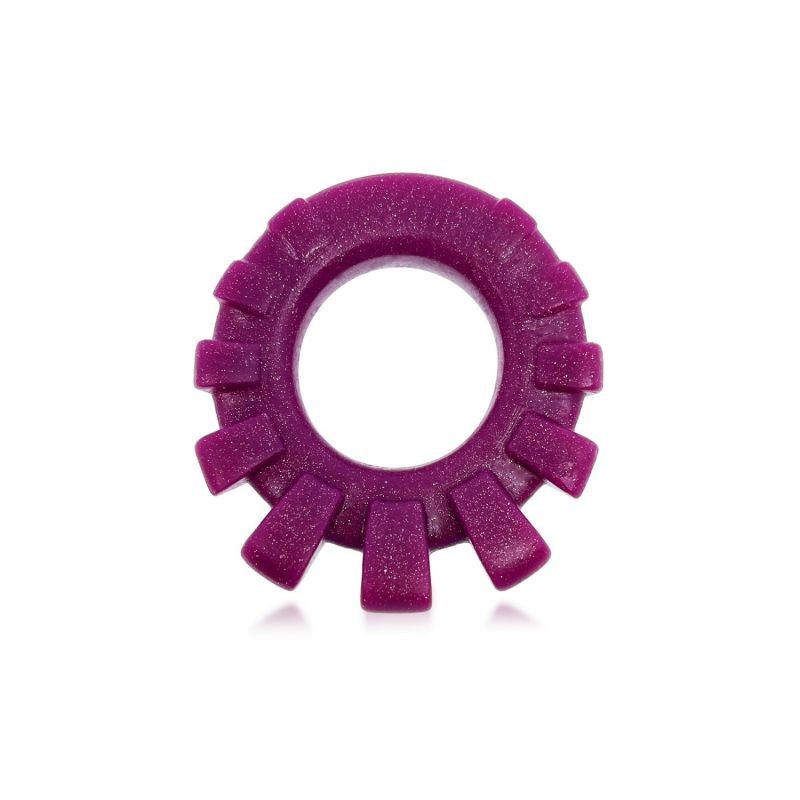 Oxballs COCK-LUG | lugged cockring | Plum