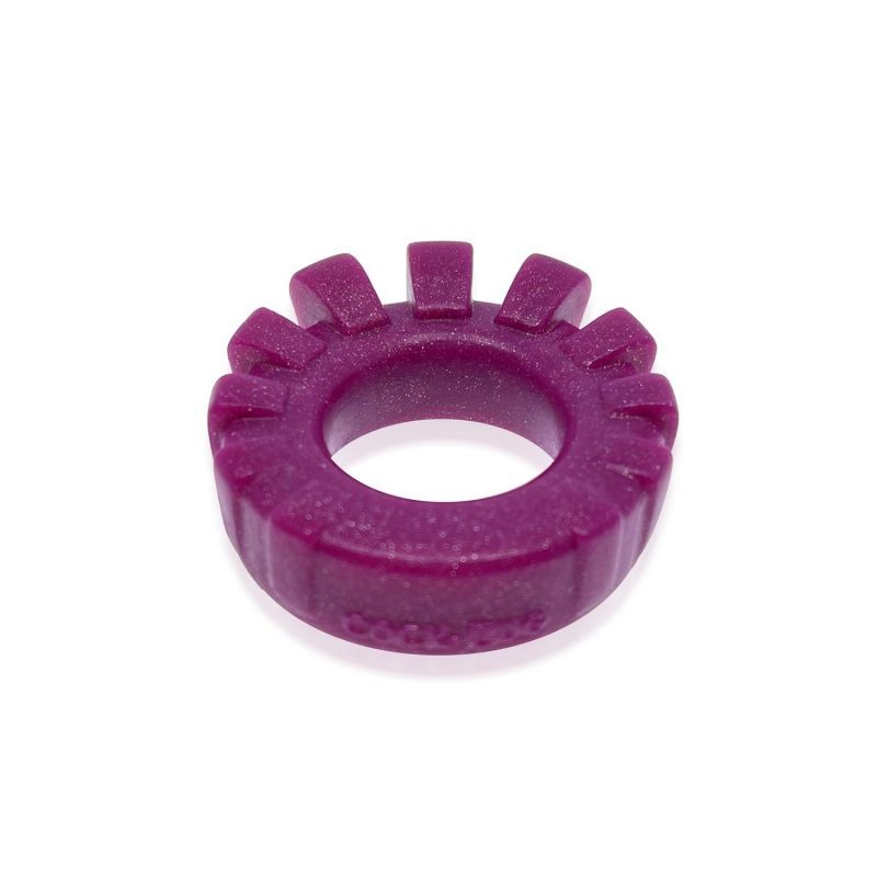 Oxballs COCK-LUG | lugged cockring | Plum
