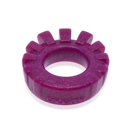 Oxballs COCK-LUG | lugged cockring | Plum