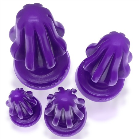 Oxballs | AIRHOLE-1 finned buttplug | Eggplant