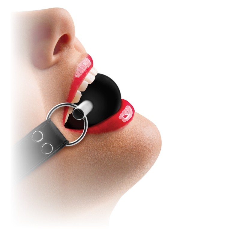 OUCH - Solid Ball Gag - Black