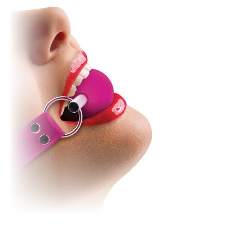 OUCH - Pink Solid Ball Gag