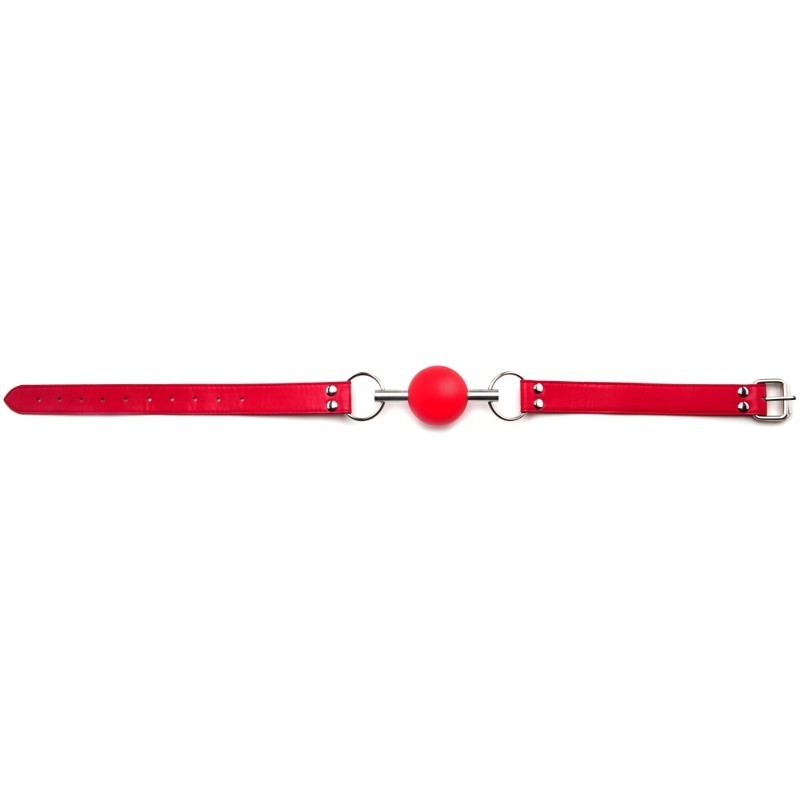 OUCH - Solid Ball Gag - Red