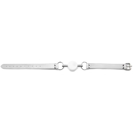 OUCH - Solid Ball Gag - White