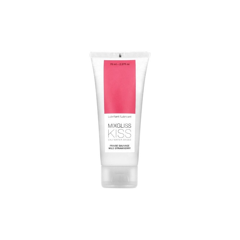 WATER-BASED MIXGLISS | KISS WILD STRAWBERRY 70 ML