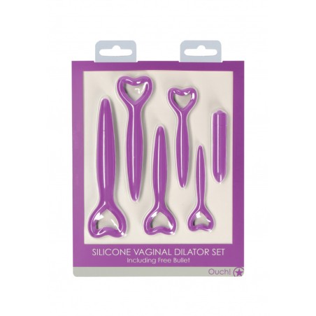 Silicone Vaginal Dilator Set | Purple