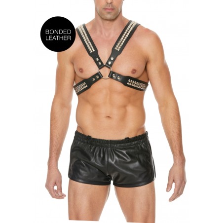 Men's Pyramid Stud | Body Harness | One Size | Μαύρο