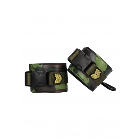 Ankle Cuffs - Army Theme - Green